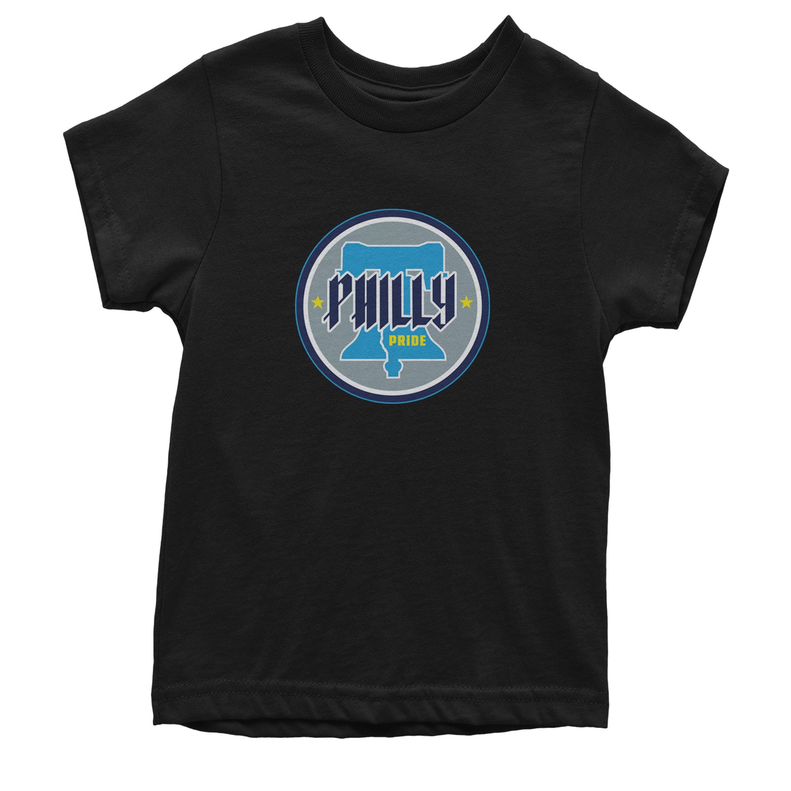 Philly Pride Liberty Bell Youth T-shirt Black