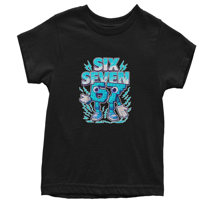 67 Brainrot Meme Slang Youth T-shirt