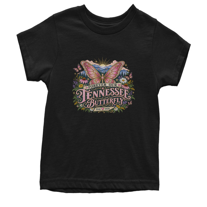 Forever Our Tennessee Butterfly Dolly Youth T-shirt