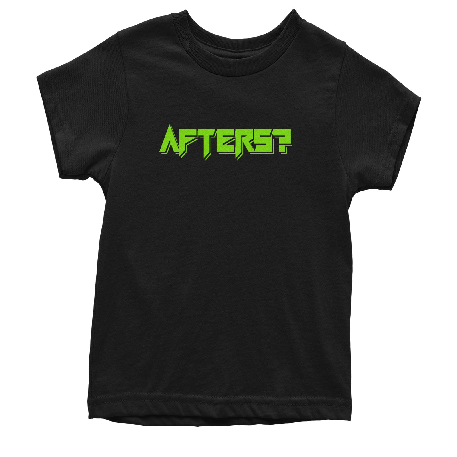 Afters After Party Rhythm Club Rave EDM Youth T-shirt Black