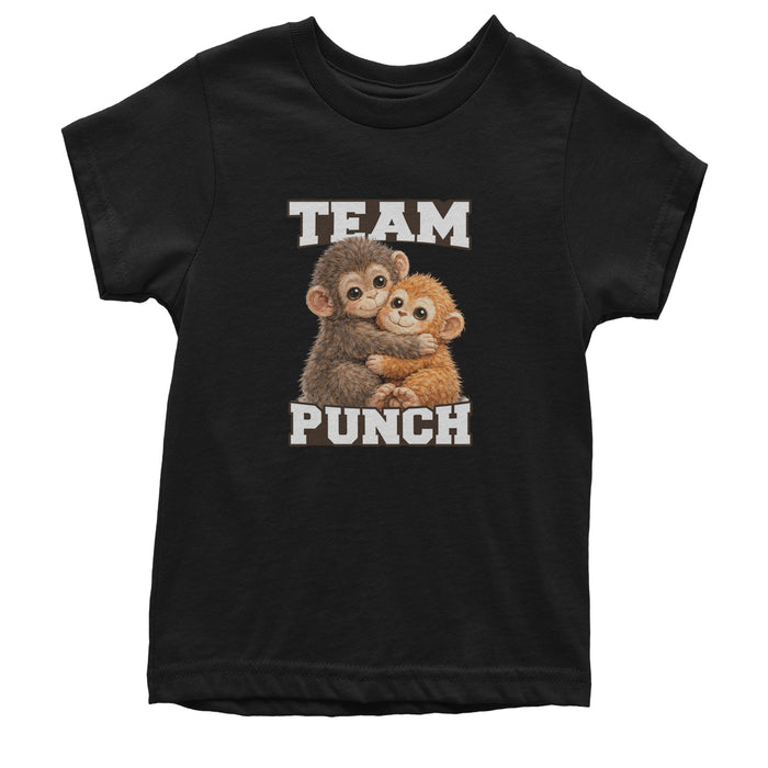 Team Punch Panchi-kun Monkey Youth T-shirt