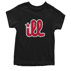ILL Vintage It's A Philly Thing Youth T-shirt Black