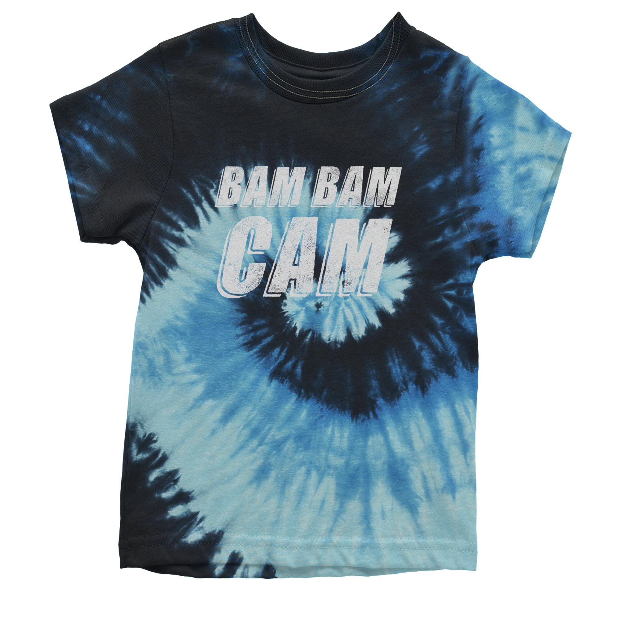 Bam Bam Cam Youth T-shirt Tie-Dye Blue Ocean