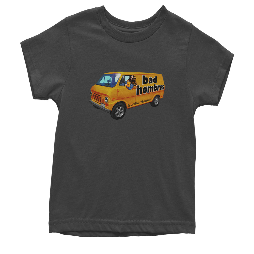 Bad Hombres Van West Chester Band Youth T-shirt Charcoal Grey