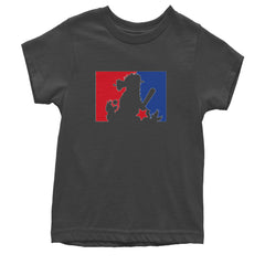 Philly Baseball Phan Youth T-shirt Charcoal Grey