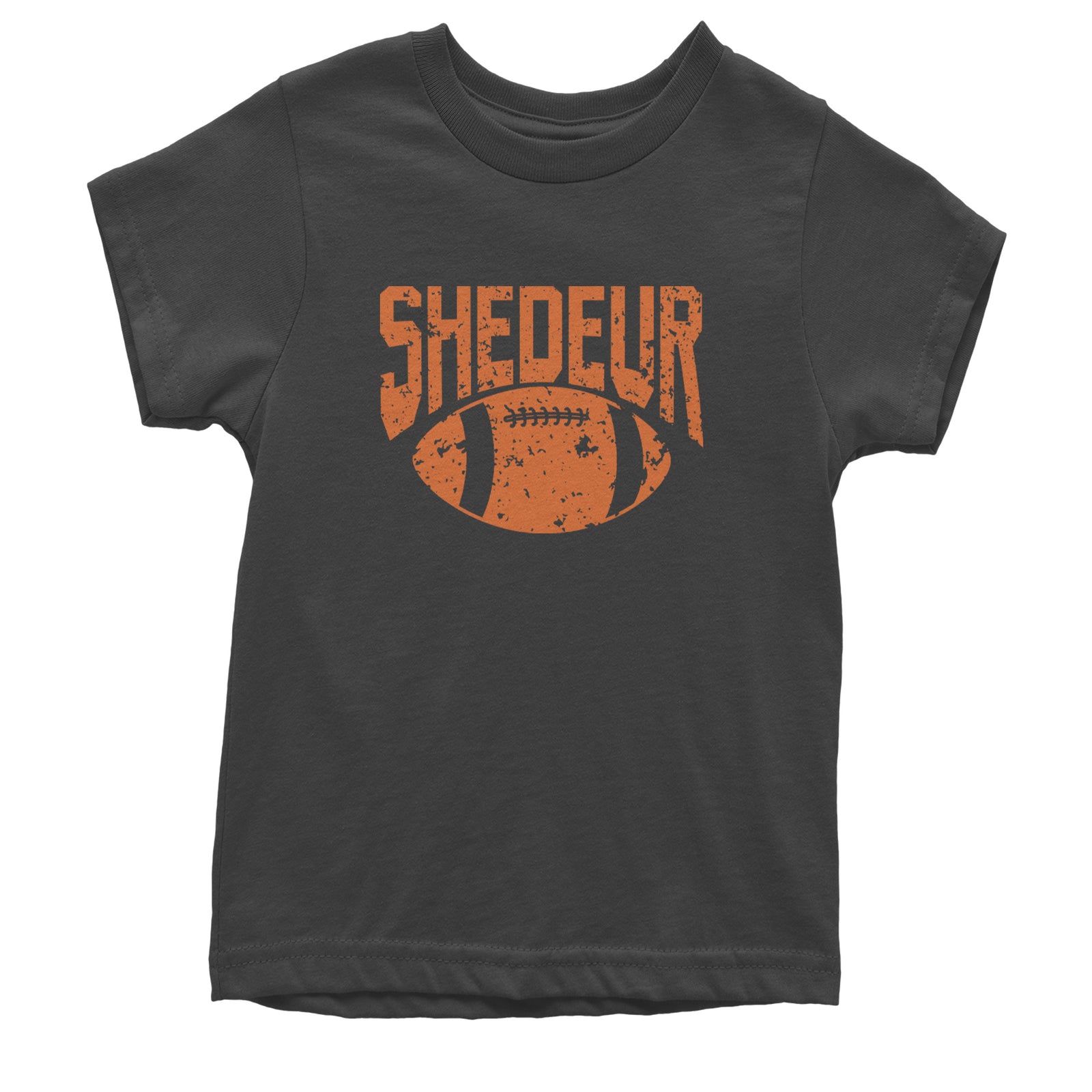 Shedeur Football Youth T-shirt Black