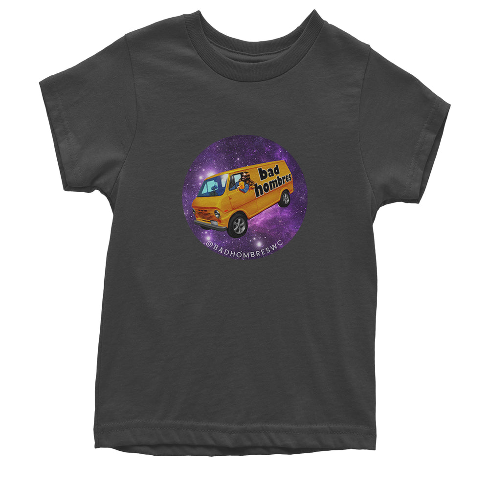 Bad Hombres Space West Chester Band Youth T-shirt Charcoal Grey