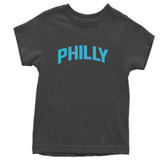 Philly Philadelphia Pride Youth T-shirt Charcoal Grey