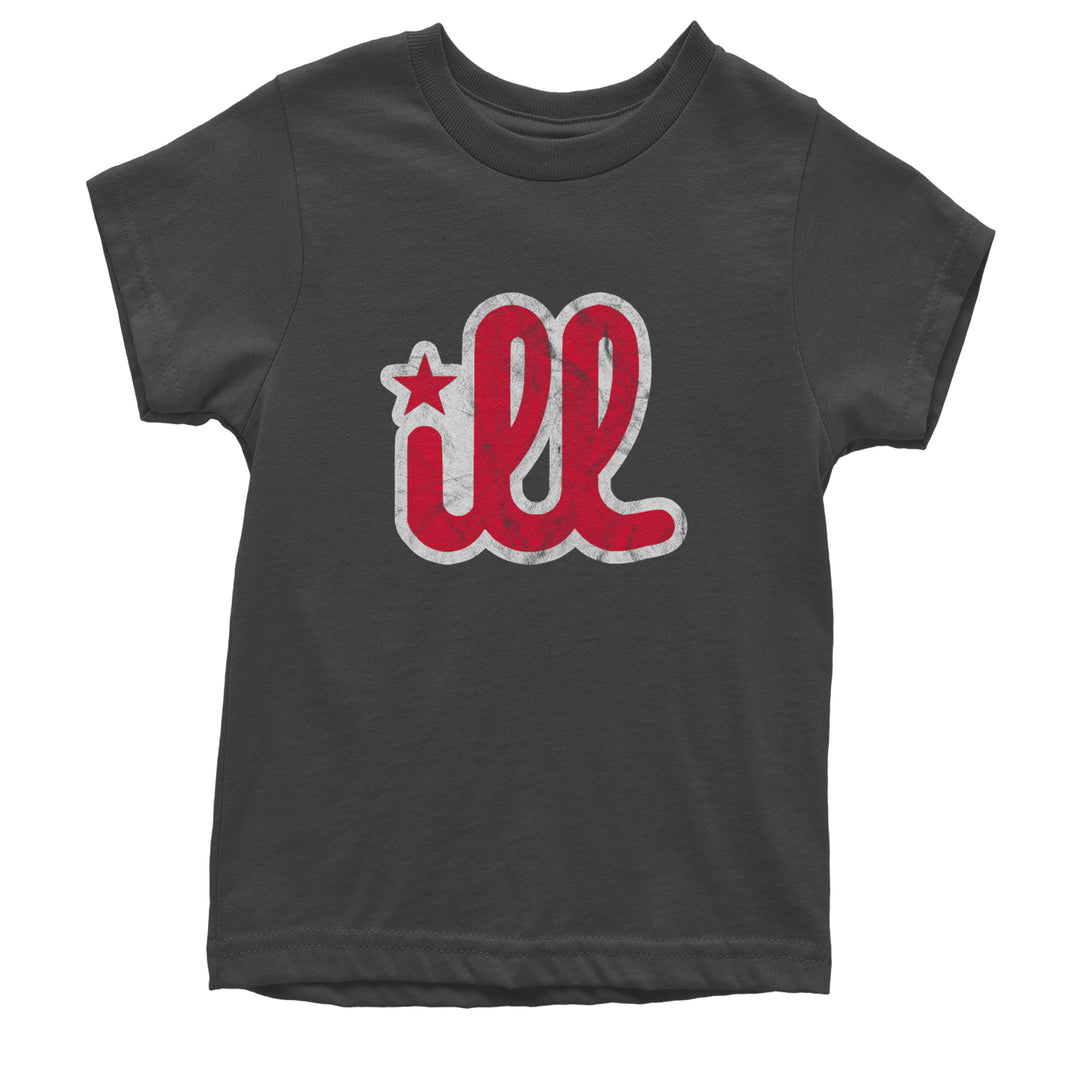 ILL Vintage It's A Philly Thing Youth T-shirt Charcoal Grey