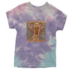 Tung Tung Tung Sahur Enforcer Youth T-shirt Tie-Dye Cotton Candy