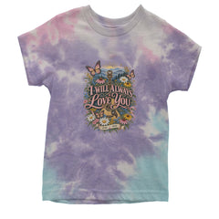 I Will Always Love You Dolly Youth T-shirt Tie-Dye Cotton Candy