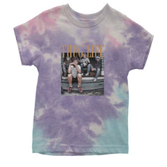 Golden Girls Thug Life Street Youth T-shirt Tie-Dye Cotton Candy