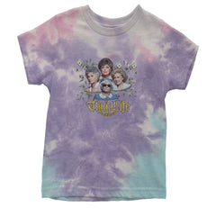 Golden Chain Thug Life Girls Youth T-shirt Tie-Dye Cotton Candy