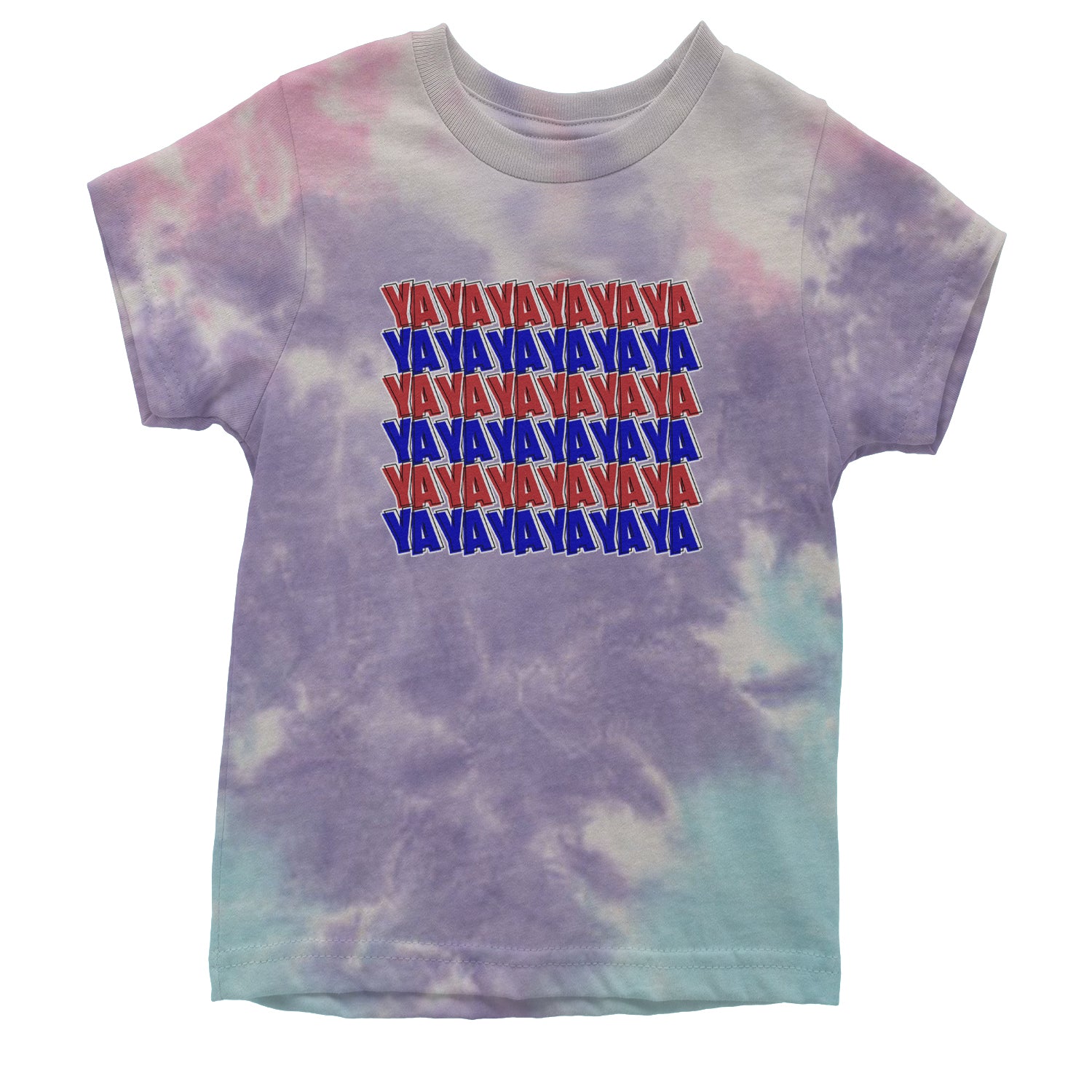 YaYaYa YaYa Cowboy Youth T-shirt Tie-Dye Cotton Candy