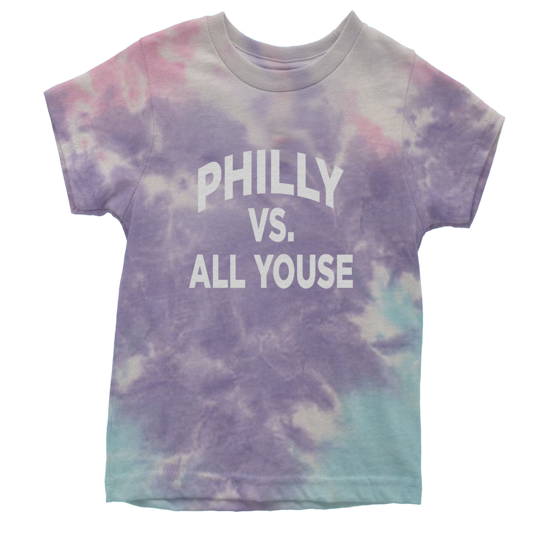 Philly Vs. All Youse Philly Thing Youth T-shirt Tie-Dye Cotton Candy