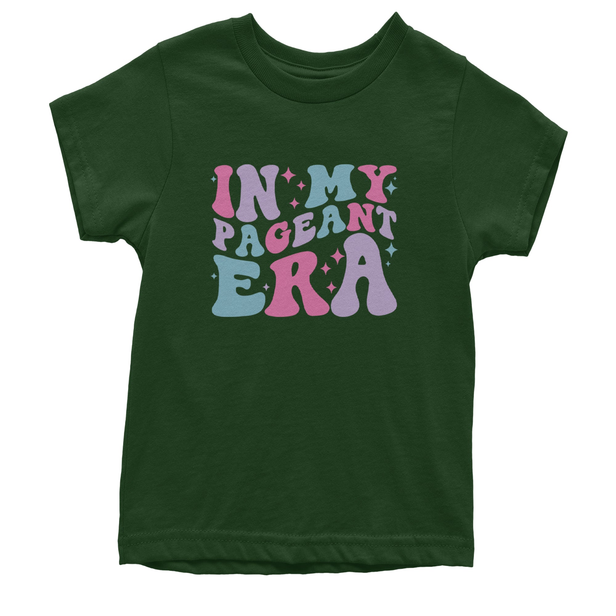 In My Pageant Era Youth T-shirt Forest Green