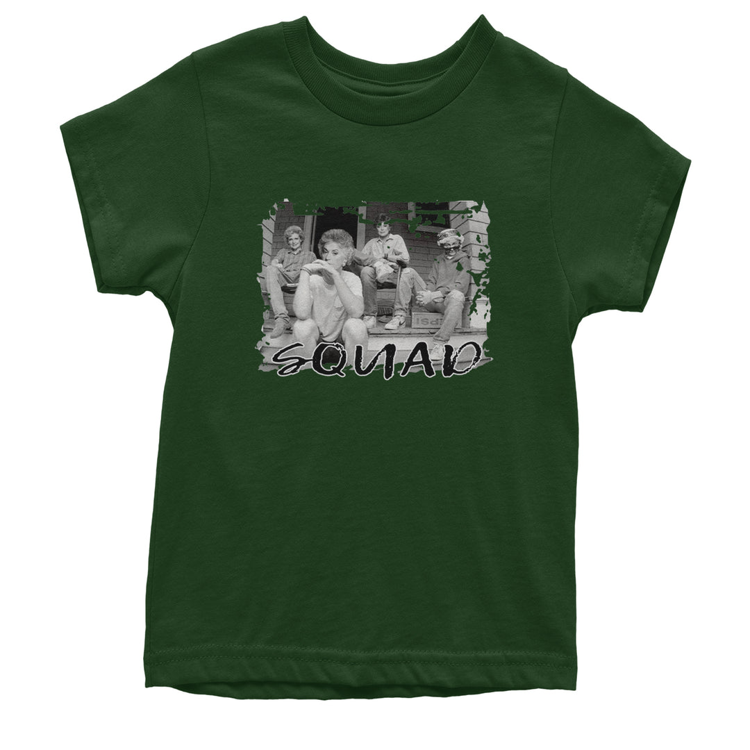 Squad Golden Girls Youth T-shirt Forest Green