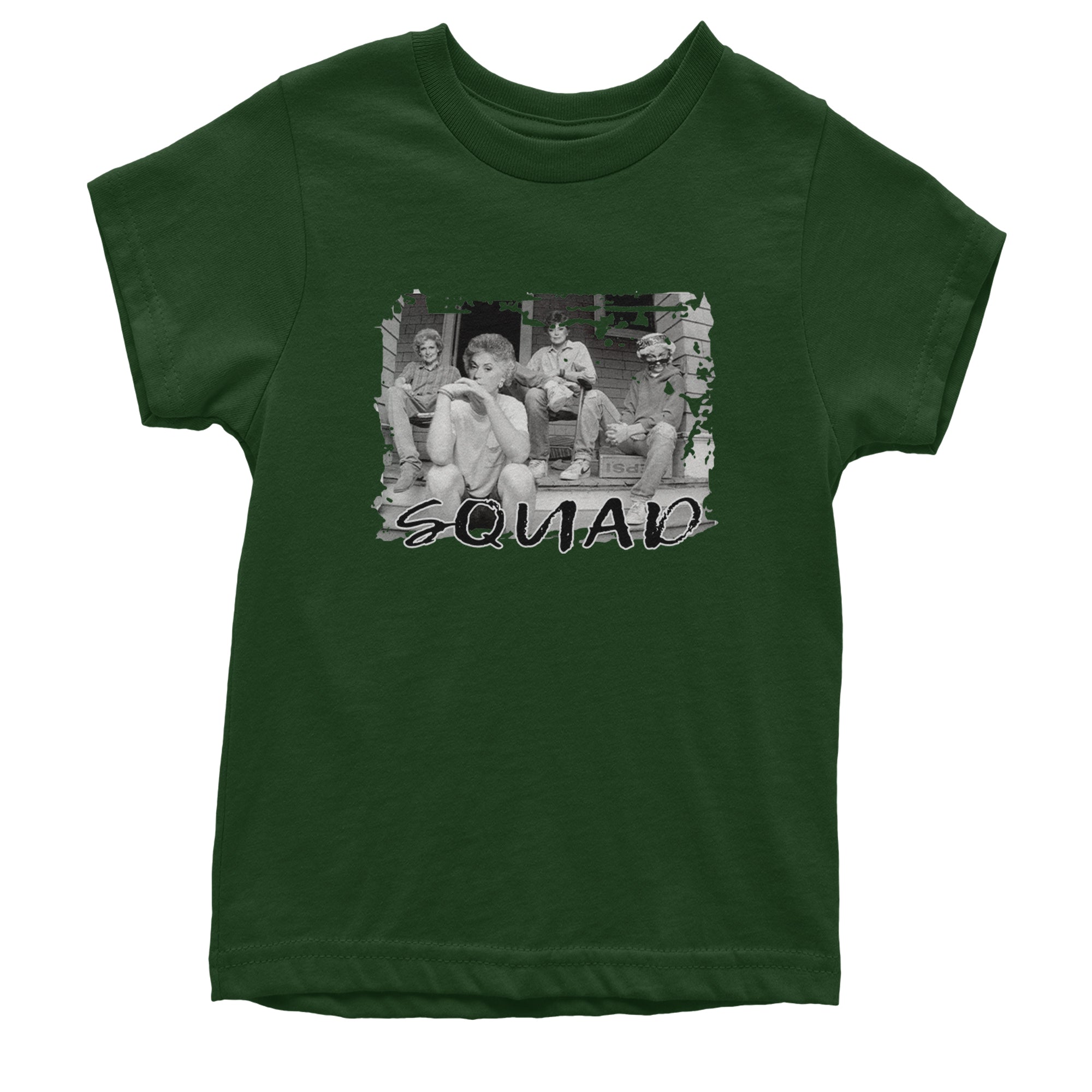 Squad Golden Girls Youth T-shirt Forest Green