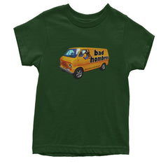 Bad Hombres Van West Chester Band Youth T-shirt Forest Green