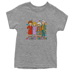 Golden Forever Golden Girls Youth T-shirt Heather Grey