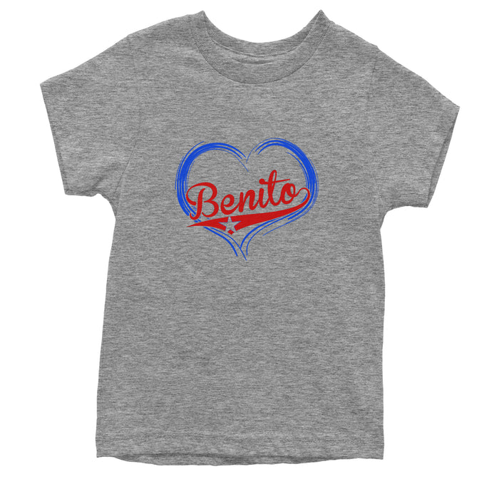 Benito Heart Puerto Rico Youth T-shirt