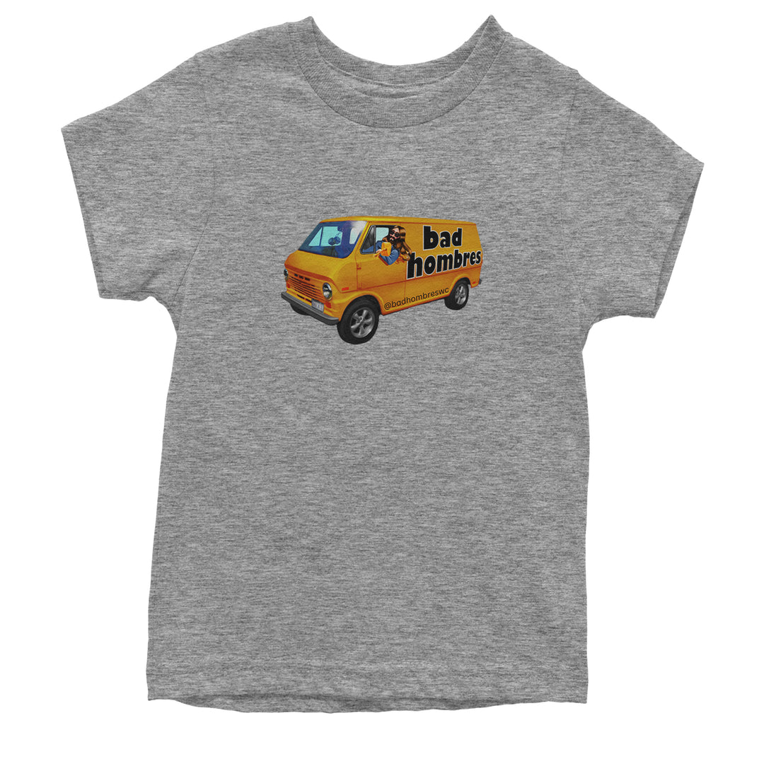 Bad Hombres Van West Chester Band Youth T-shirt Heather Grey