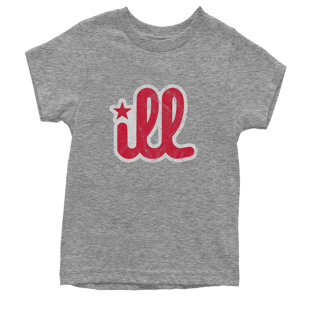 ILL Vintage It's A Philly Thing Youth T-shirt Heather Grey