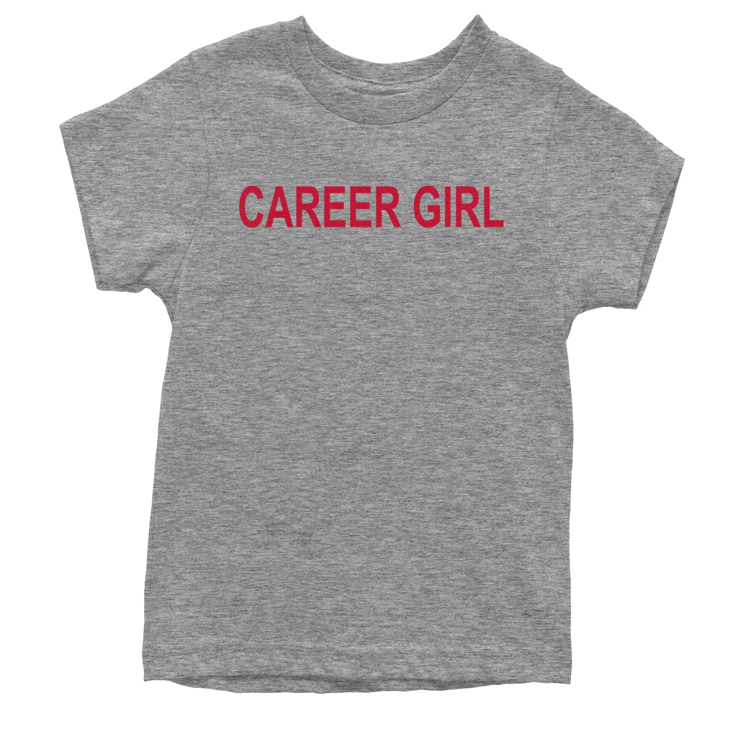 Career Girl Trendsetter Statement Youth T-shirt Heather Grey