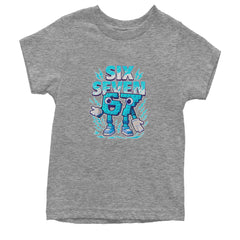 67 Brainrot Meme Slang Youth T-shirt Heather Grey