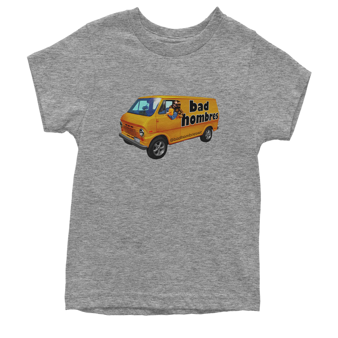 Bad Hombres Van West Chester Band Youth T-shirt Heather Grey
