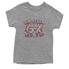67 Candy Swirl Meme Youth T-shirt Heather Grey