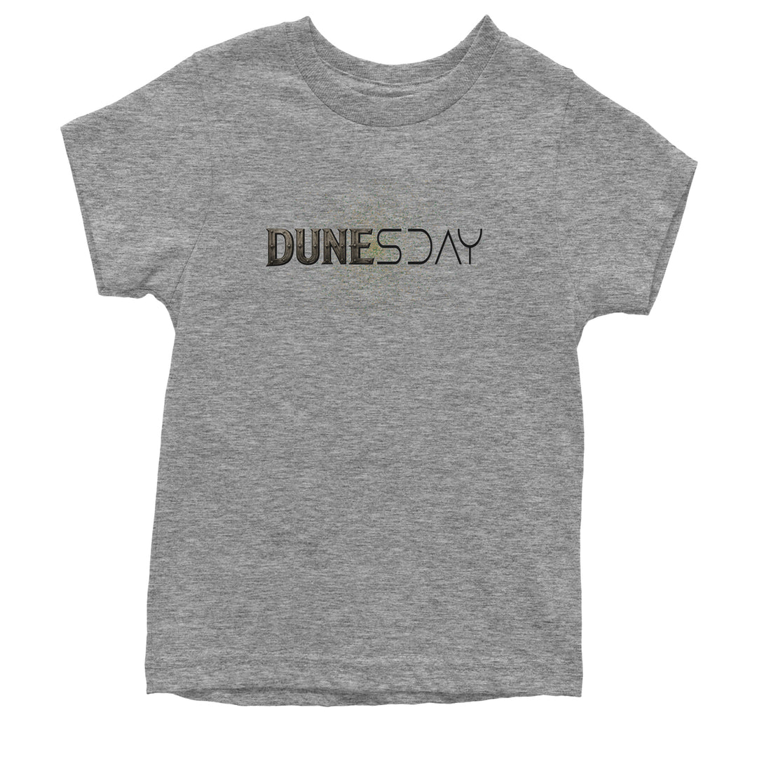 DunesDay Desert Apocolypse Youth T-shirt Heather Grey