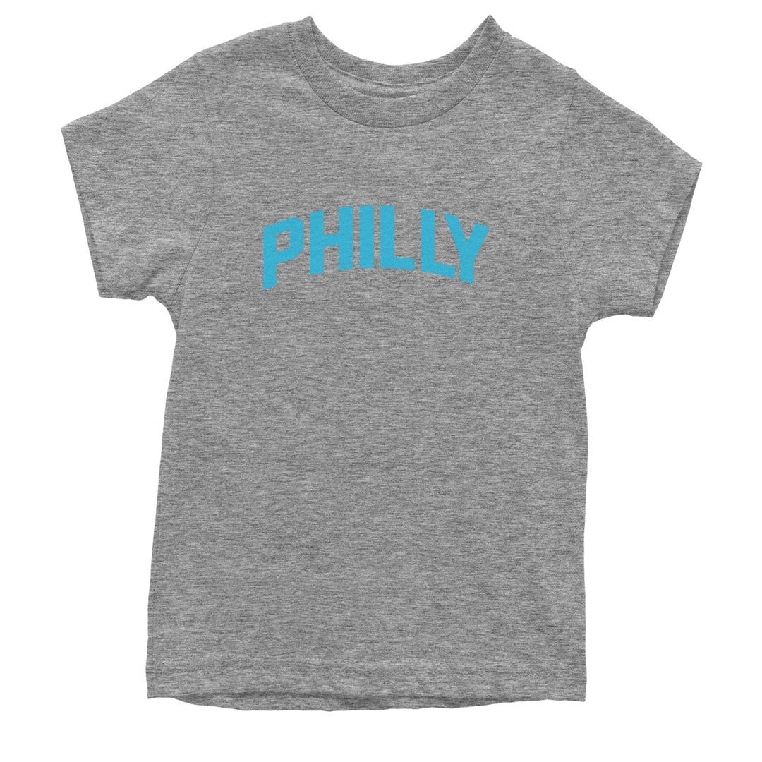 Philly Philadelphia Pride Youth T-shirt Heather Grey