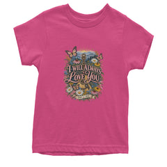 I Will Always Love You Dolly Youth T-shirt Hot Pink