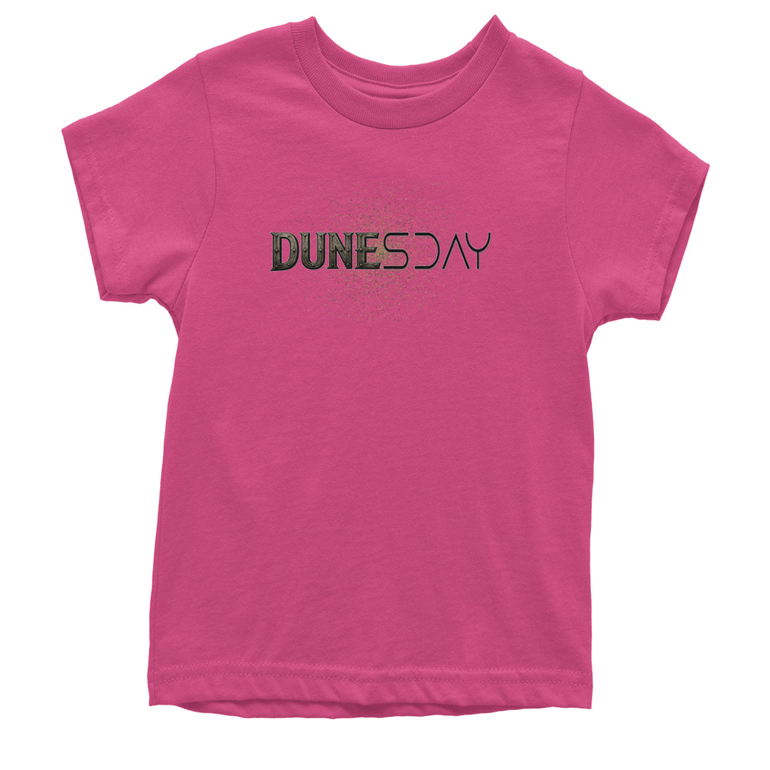 DunesDay Desert Apocolypse Youth T-shirt Hot Pink