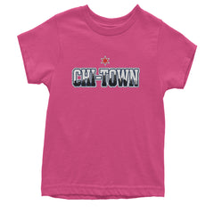 Chicago Chi-Town City Pride Youth T-shirt Hot Pink