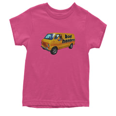 Bad Hombres Van West Chester Band Youth T-shirt Hot Pink