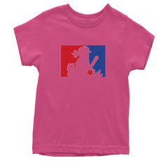Philly Baseball Phan Youth T-shirt Hot Pink