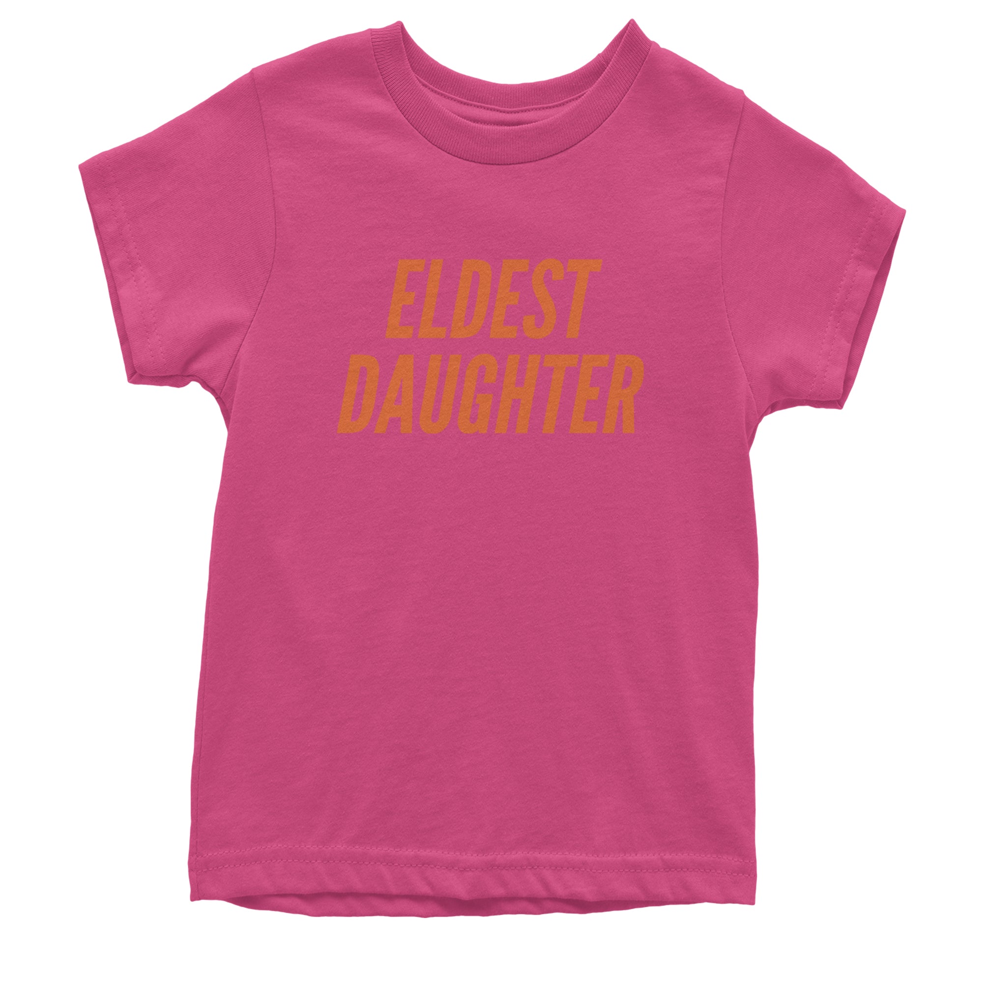 Eldest Daughter Youth T-shirt Hot Pink