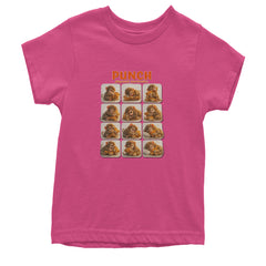 Punch Play Hard Love Harder Youth T-shirt Hot Pink