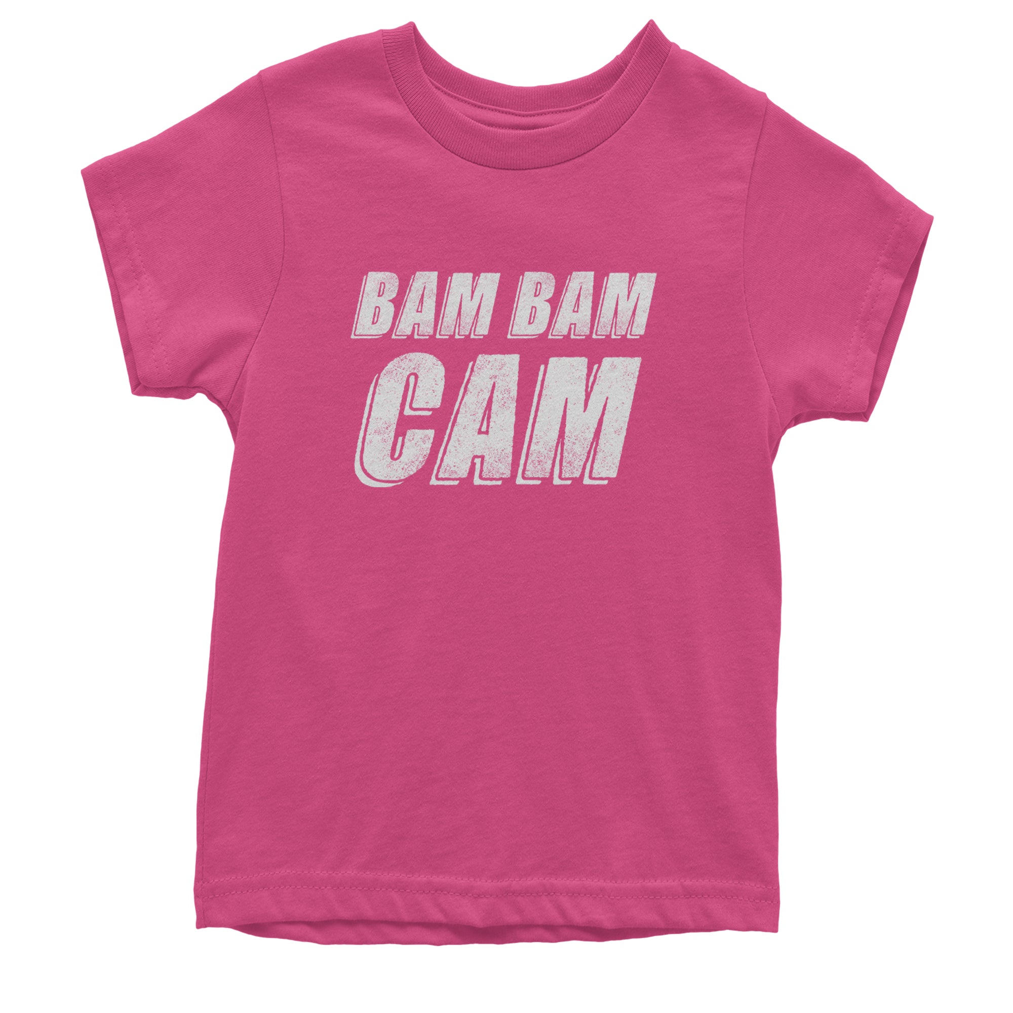 Bam Bam Cam Youth T-shirt Hot Pink