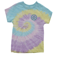 TLC To Love a Canine Dog Rescue Teal Youth T-shirt Tie-Dye Jellybean