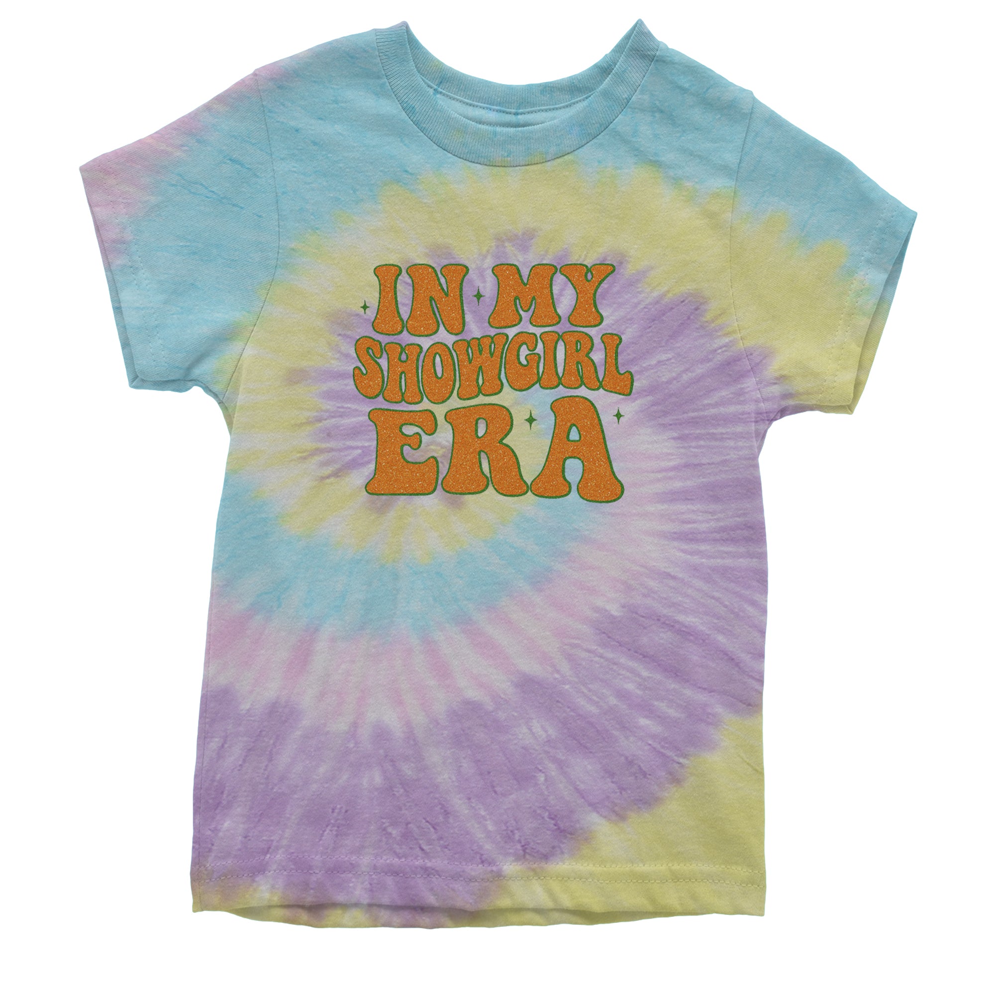 In My Showgirl Era Retro Youth T-shirt Tie-Dye Jellybean