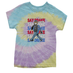 Say Drake Smiling Meme Mustard Youth T-shirt Tie-Dye Jellybean