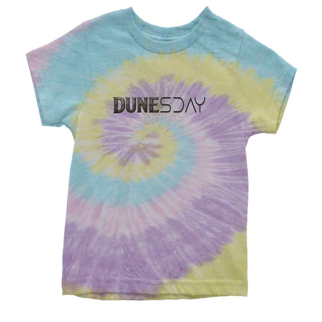 DunesDay Desert Apocolypse Youth T-shirt Tie-Dye Jellybean
