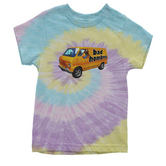 Bad Hombres Van West Chester Band Youth T-shirt Tie-Dye Jellybean