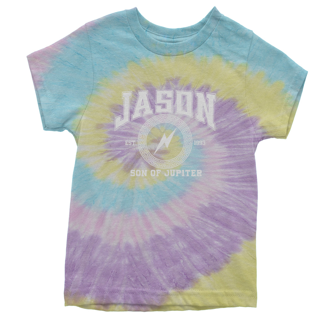 Jason Son of Jupiter Storm Bringer Youth T-shirt Tie-Dye Jellybean