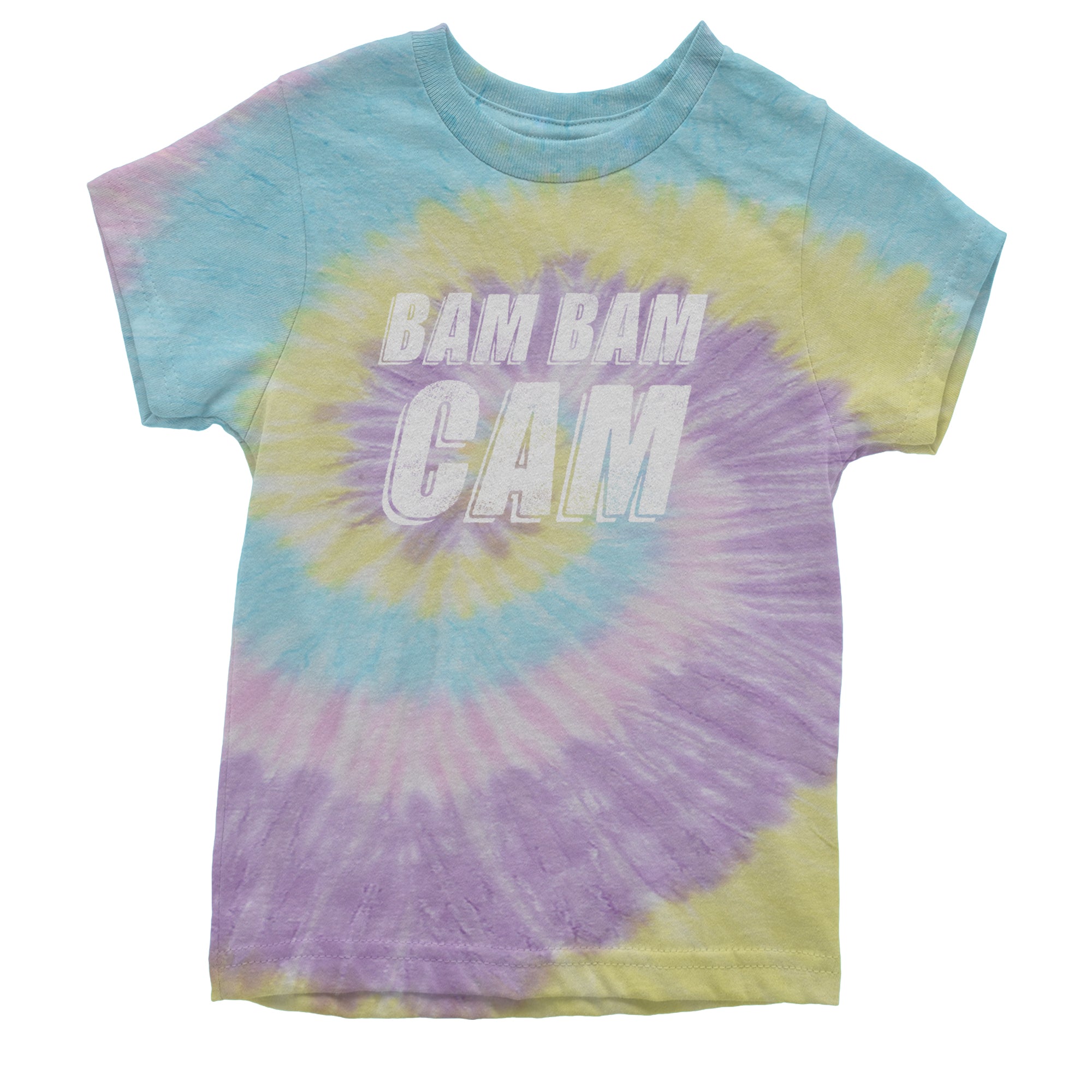 Bam Bam Cam Youth T-shirt Tie-Dye Jellybean