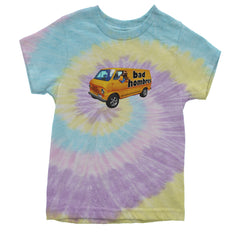 Bad Hombres Van West Chester Band Youth T-shirt Tie-Dye Jellybean