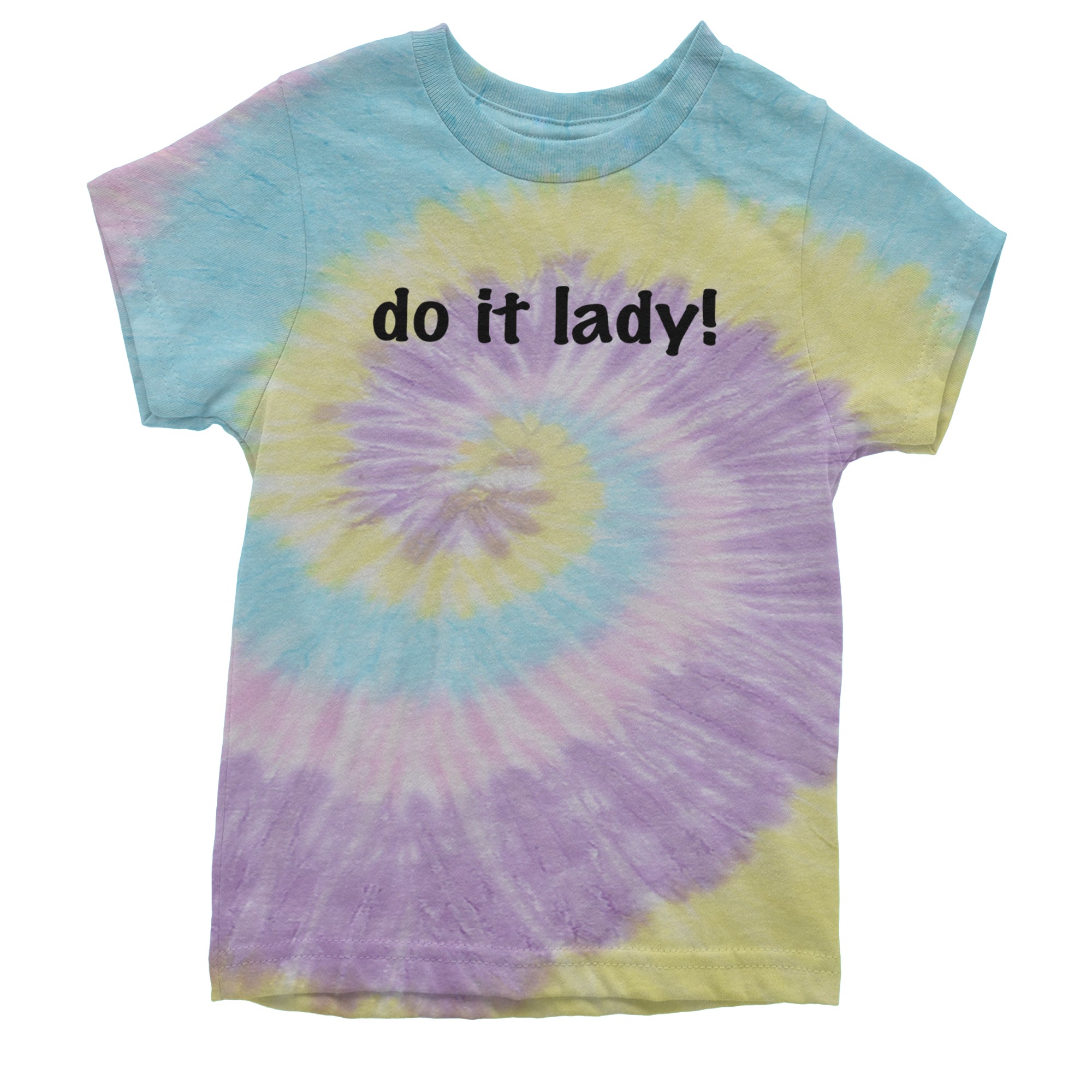 Do It Lady Viral Meme Youth T-shirt Tie-Dye Jellybean